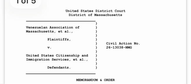 Federal Court Halts OBBBA TPS Work Authorization Changes, Preserving 540-Day Extensions 1 image 1